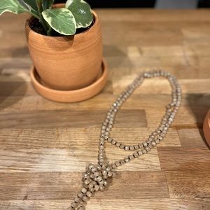 Extra Long Beaded Necklace